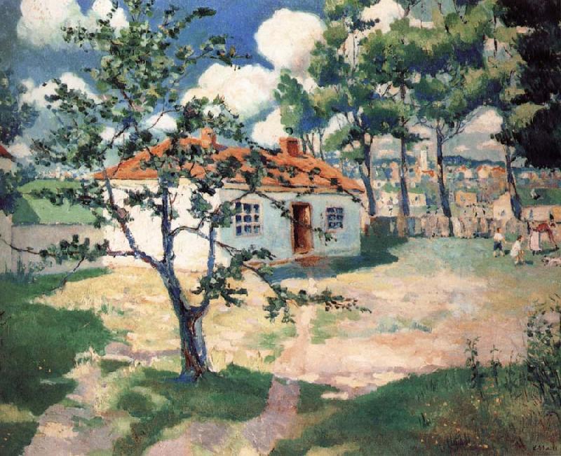 Kasimir Malevich Spring Spain oil painting art